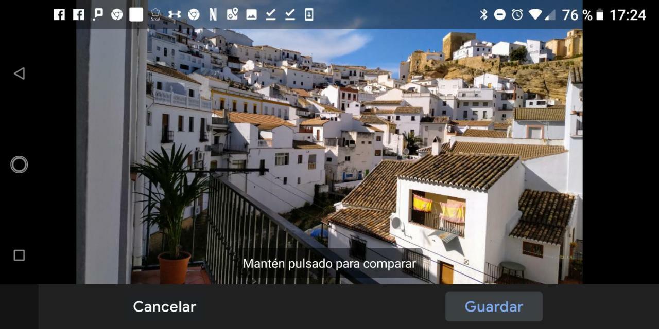 Apartamento con vistas al rio Setenil De Las Bodegas Exterior foto