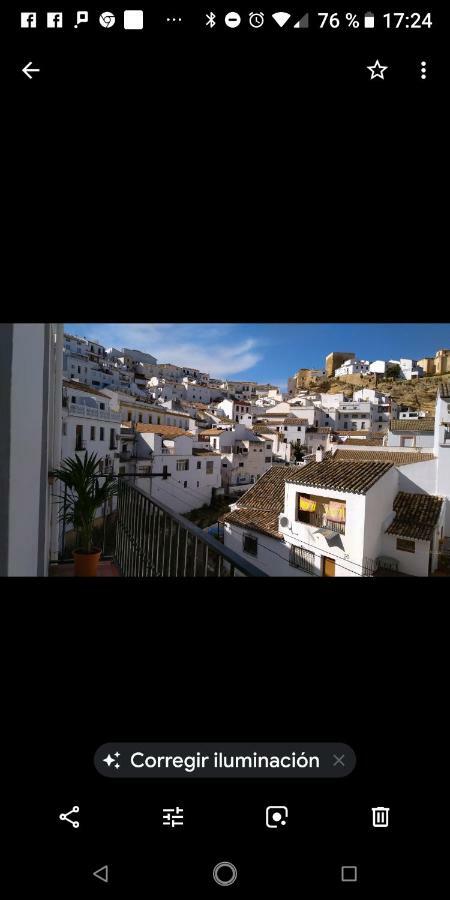 Apartamento con vistas al rio Setenil De Las Bodegas Exterior foto