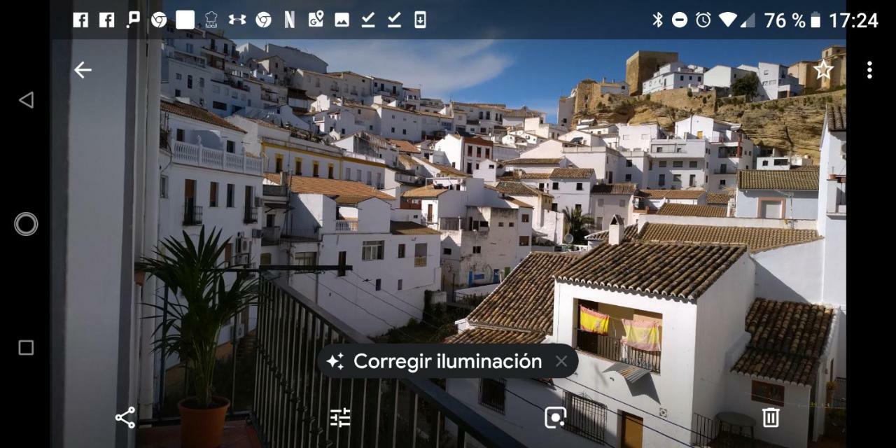 Apartamento con vistas al rio Setenil De Las Bodegas Exterior foto